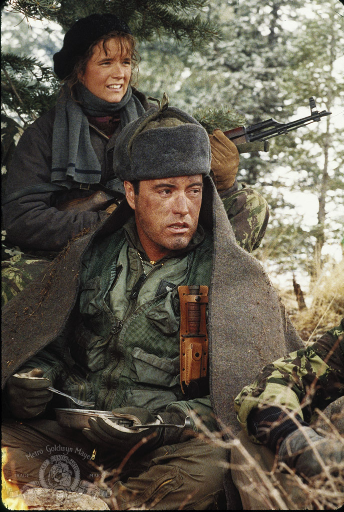Still of Lea Thompson and Powers Boothe in Red Dawn (1984)
