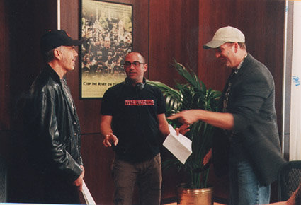 Billy Bob Thornton, Marcos Siega, and Regan Burns