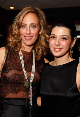 Marisa Tomei and Kim Raver