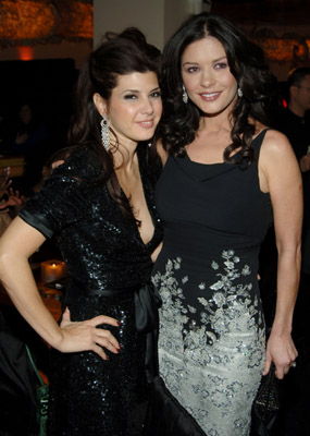 Marisa Tomei and Catherine Zeta-Jones