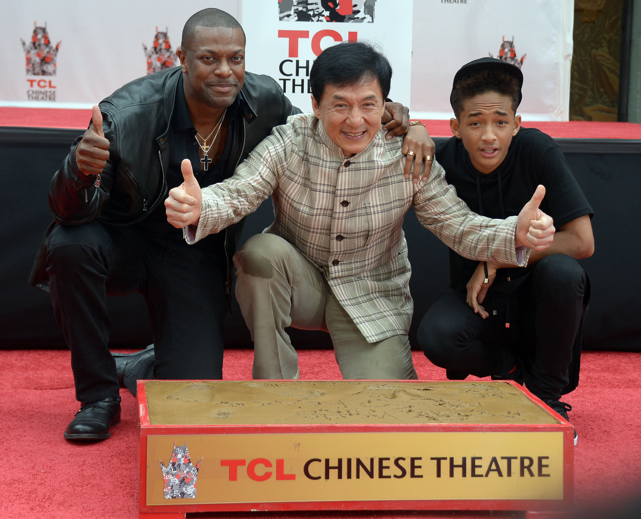 Jackie Chan, Chris Tucker and Jaden Smith