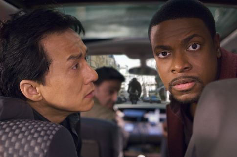 Still of Jackie Chan and Chris Tucker in Rush Hour 3 (2007)