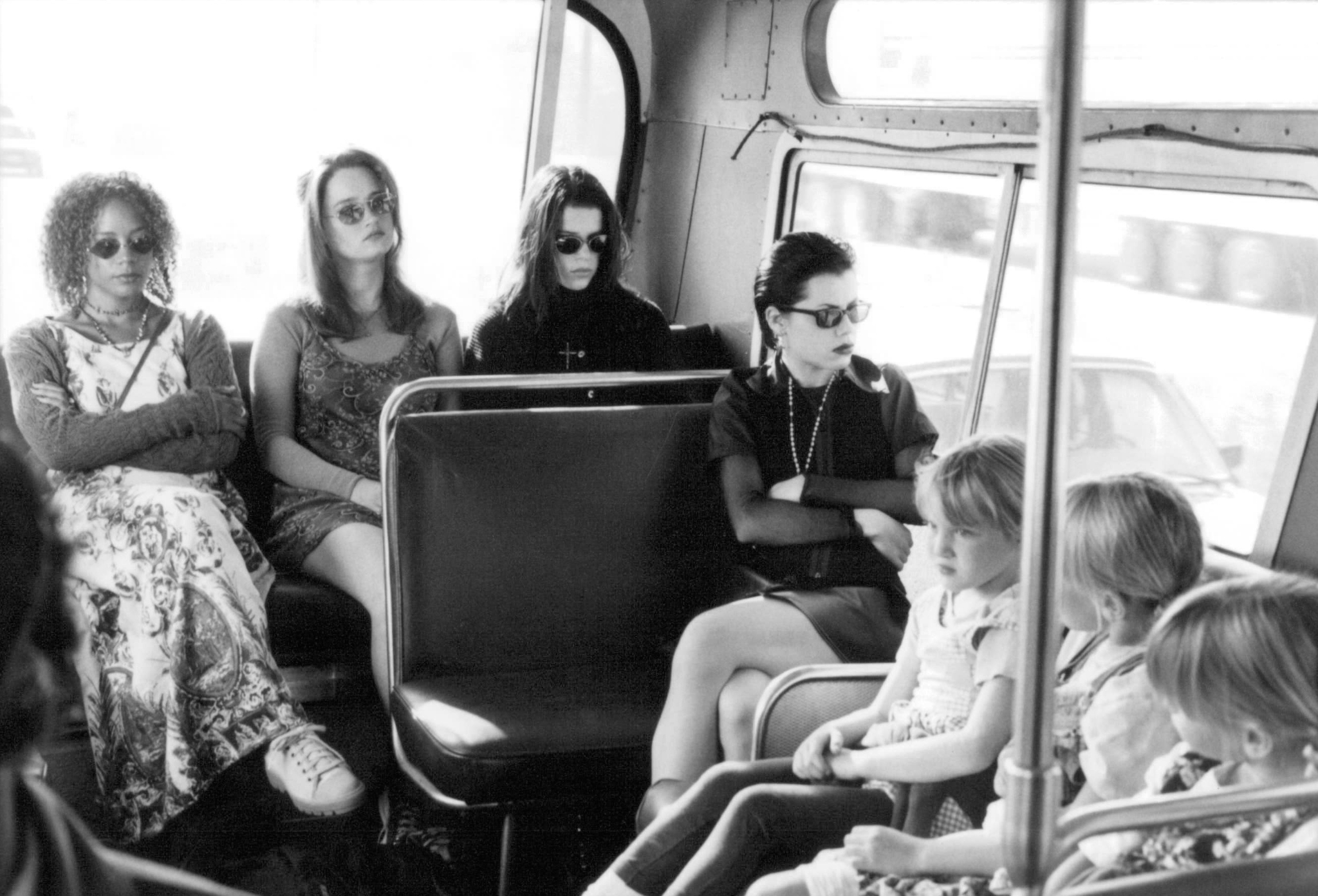 Still of Fairuza Balk, Neve Campbell, Robin Tunney and Rachel True in The Craft (1996)