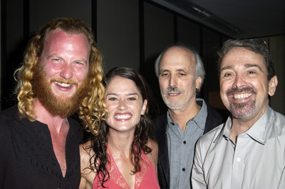 Robin Tunney, Craig Lucas and George VanBuskirk at event of The Secret Lives of Dentists (2002)