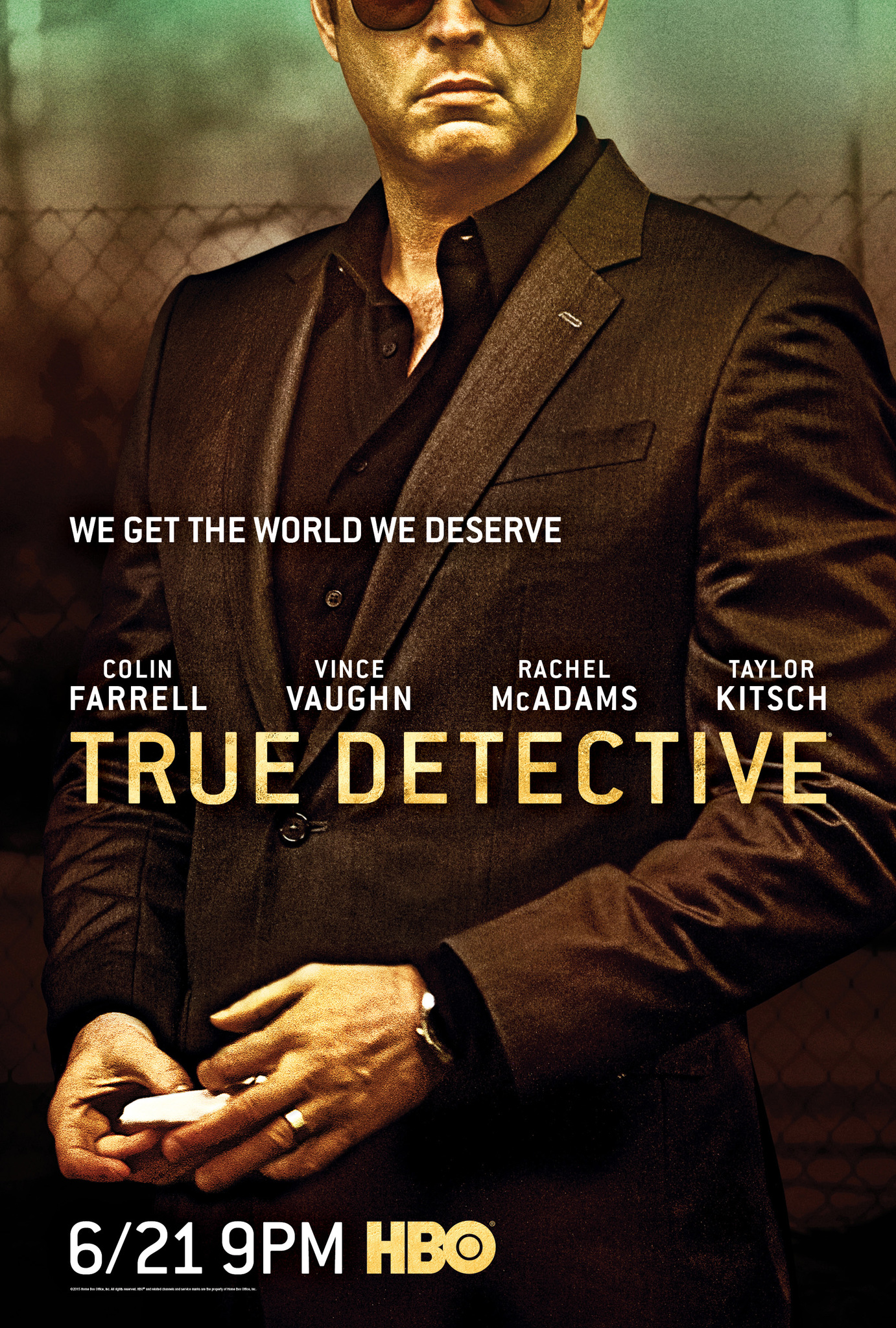 Still of Vince Vaughn in True Detective (2014)