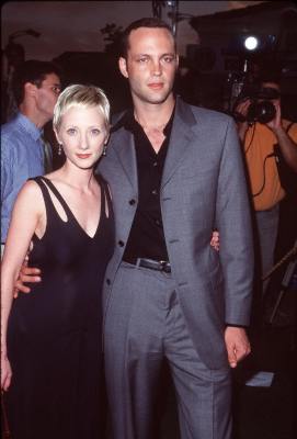 Anne Heche and Vince Vaughn at event of Return to Paradise (1998)