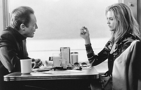 Still of Alicia Silverstone and Christopher Walken in Excess Baggage (1997)