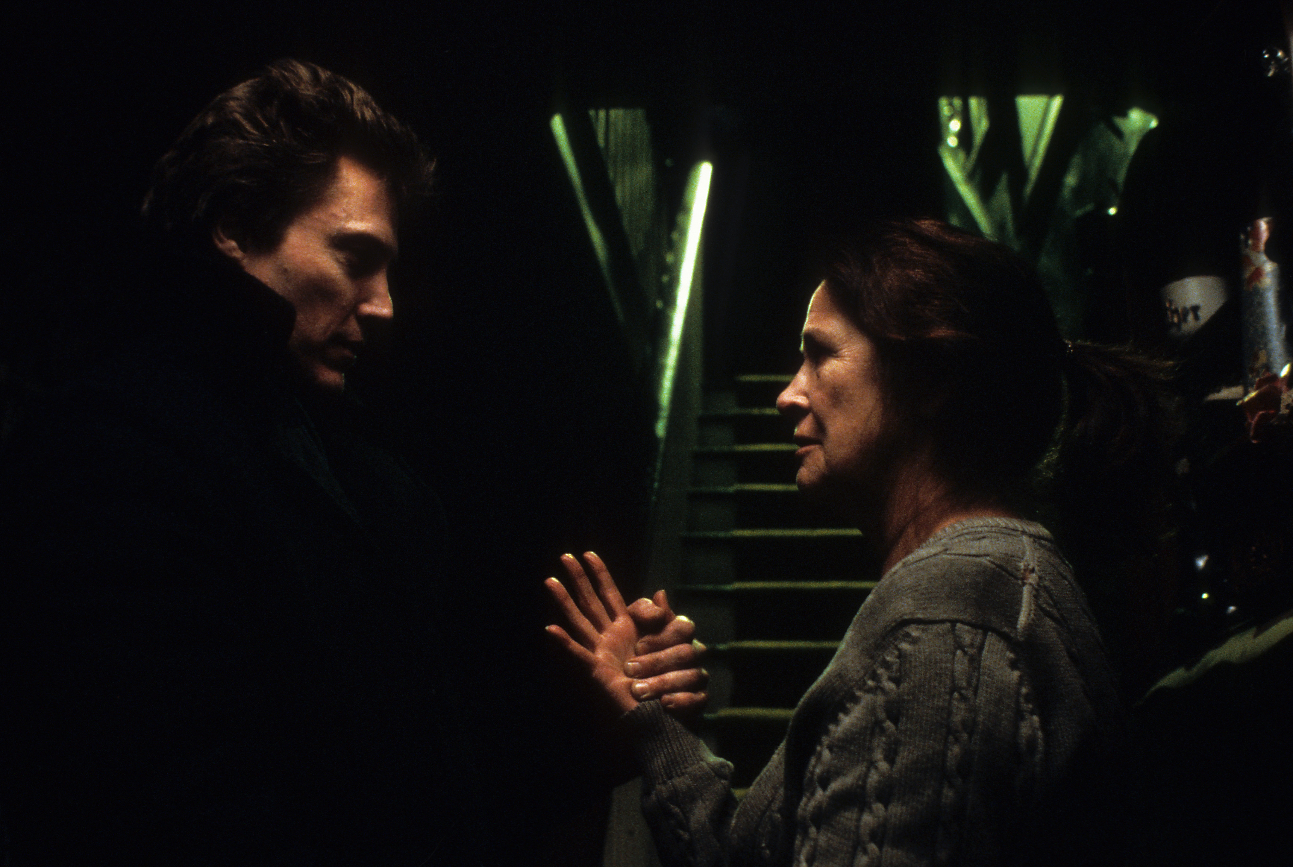 Still of Christopher Walken and Colleen Dewhurst in The Dead Zone (1983)