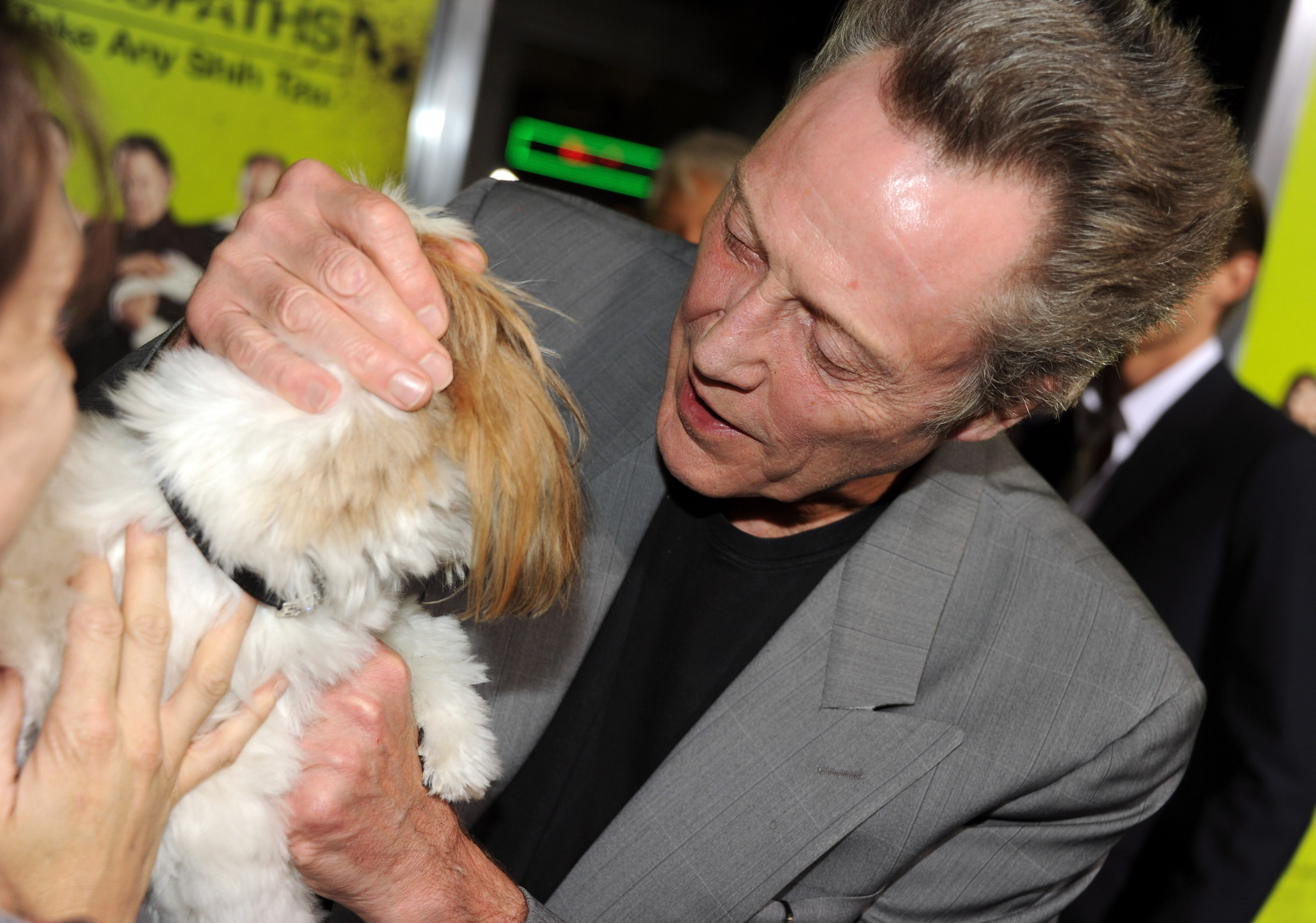 Christopher Walken and Bonny at event of Septyni psichopatai (2012)