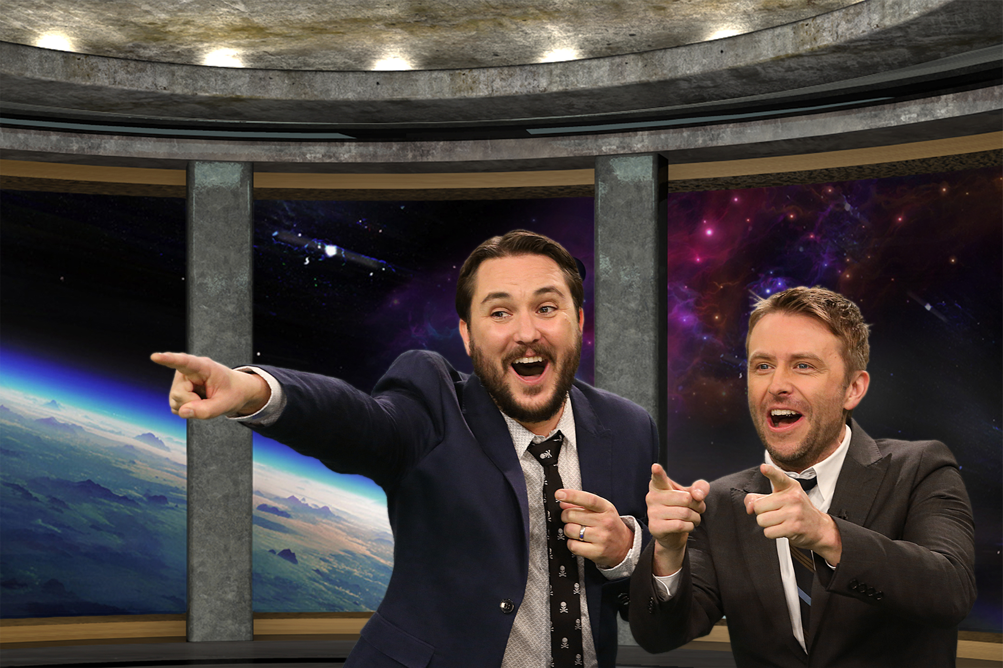 Still of Wil Wheaton and Chris Hardwick in The Wil Wheaton Project (2014)