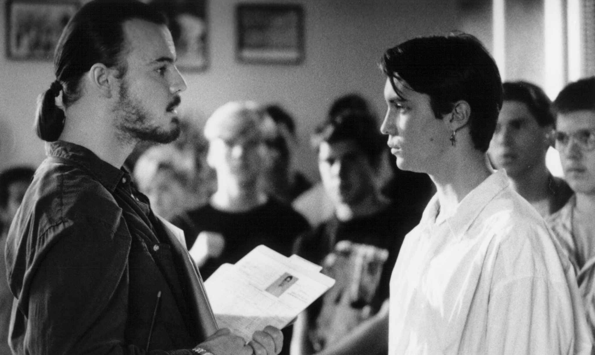 Still of Wil Wheaton and Andrew Divoff in Toy Soldiers (1991)