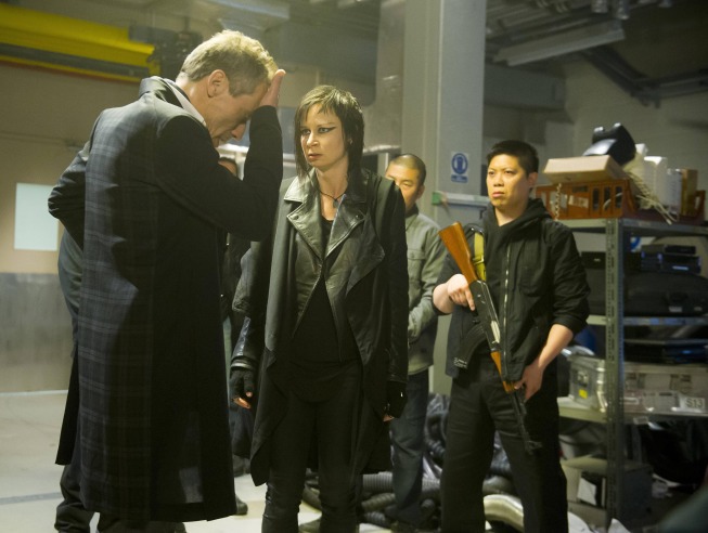 Still of Michael Wincott, Mary Lynn Rajskub and Adrian Michael in 24: Live Another Day (2014)