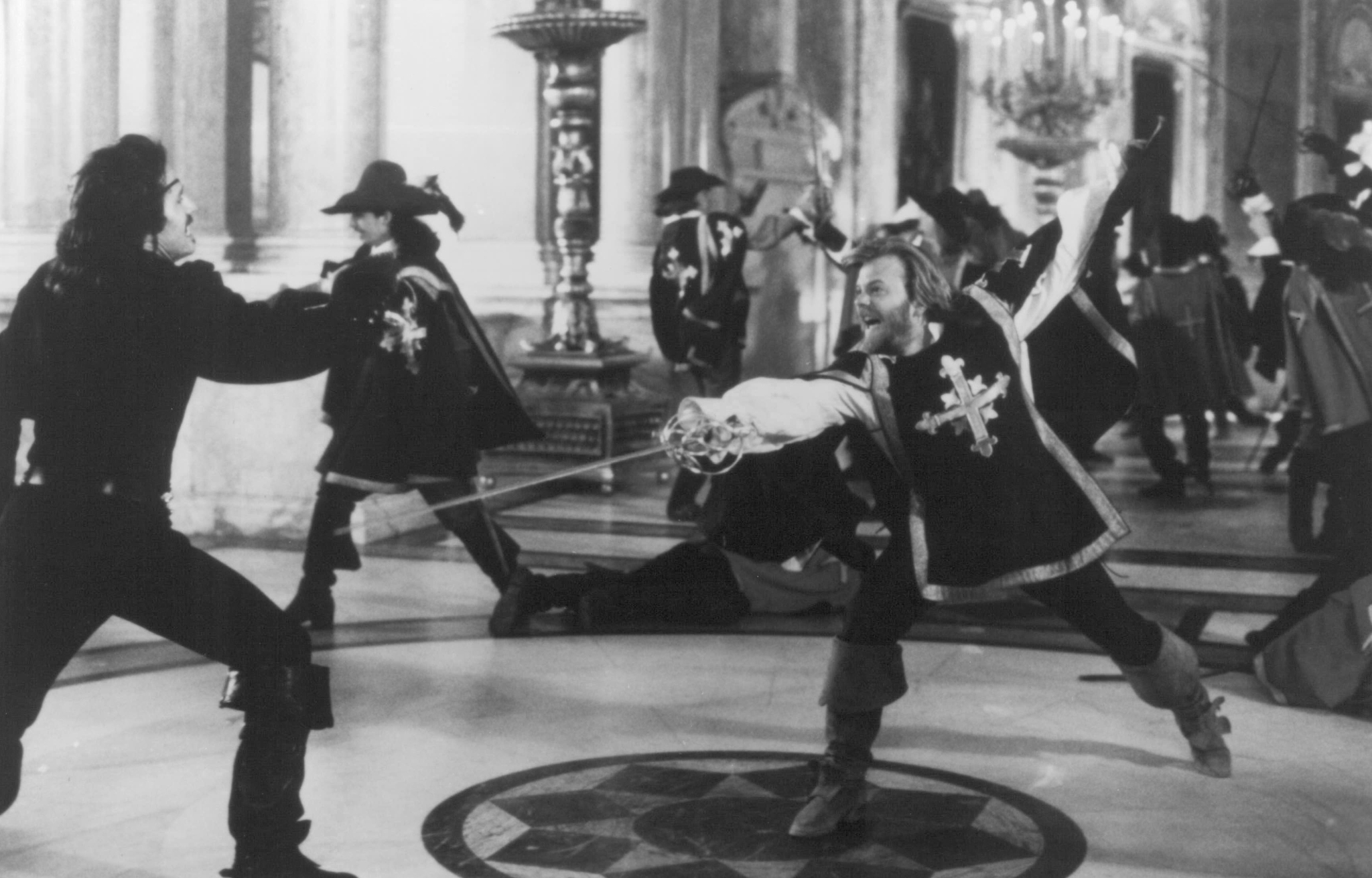 Still of Kiefer Sutherland and Michael Wincott in The Three Musketeers (1993)