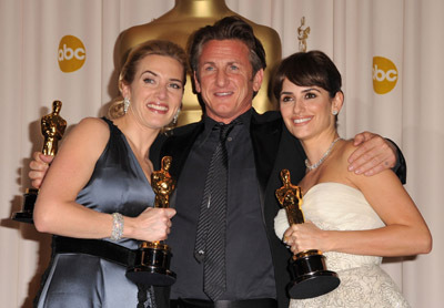 Sean Penn, Kate Winslet and Penélope Cruz