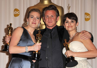 Sean Penn, Kate Winslet and Penélope Cruz