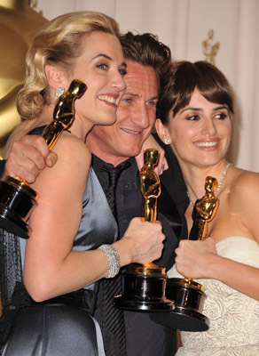 Sean Penn, Kate Winslet and Penélope Cruz