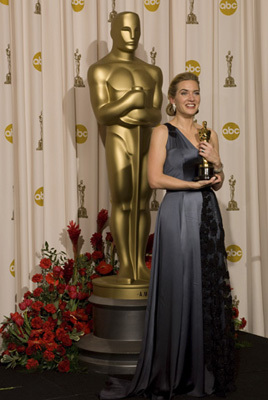 Academy Award®-winner Kate Winslet backstage at the 81st Academy Awards® are presented live on the ABC Television network from The Kodak Theatre in Hollywood, CA, Sunday, February 22, 2009.