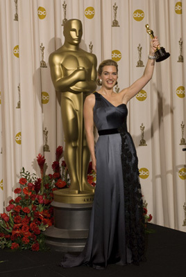 Academy Award®-winner Kate Winslet backstage at the 81st Academy Awards® are presented live on the ABC Television network from The Kodak Theatre in Hollywood, CA, Sunday, February 22, 2009.