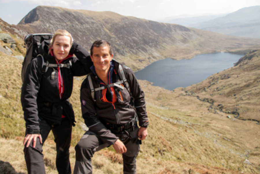 Still of Kate Winslet and Bear Grylls in Running Wild with Bear Grylls (2014)