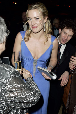 Kate Winslet and Charlie Kaufman