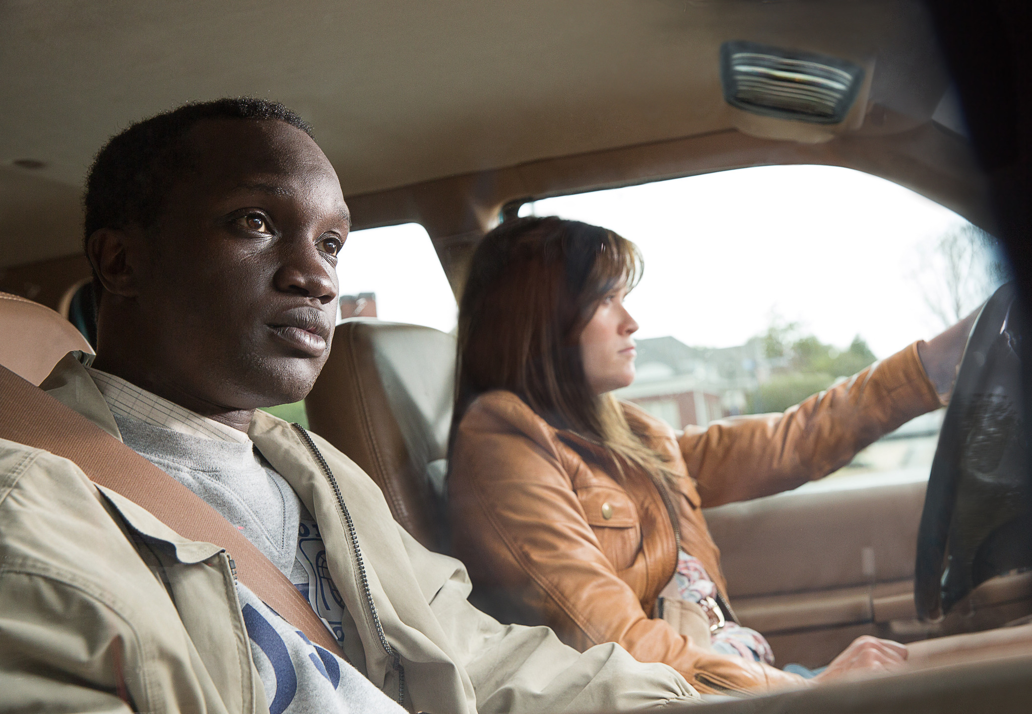 Still of Reese Witherspoon and Arnold Oceng in The Good Lie (2014)