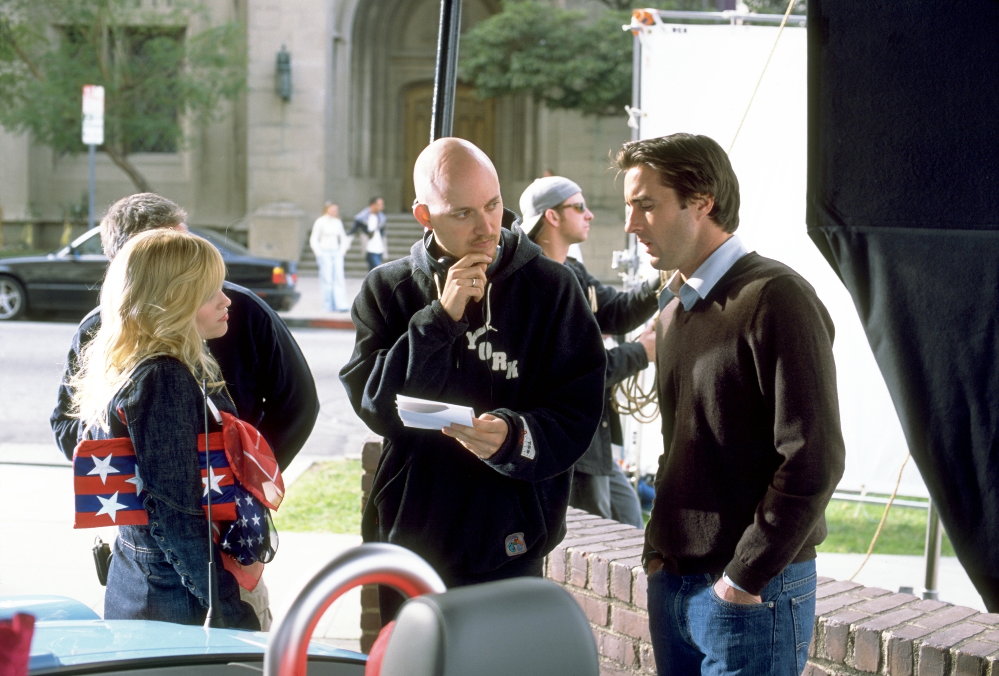 Still of Reese Witherspoon, Luke Wilson and Charles Herman-Wurmfeld in Legally Blonde 2: Red, White & Blonde (2003)