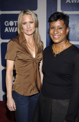 Robin Wright and Michelle Byrd