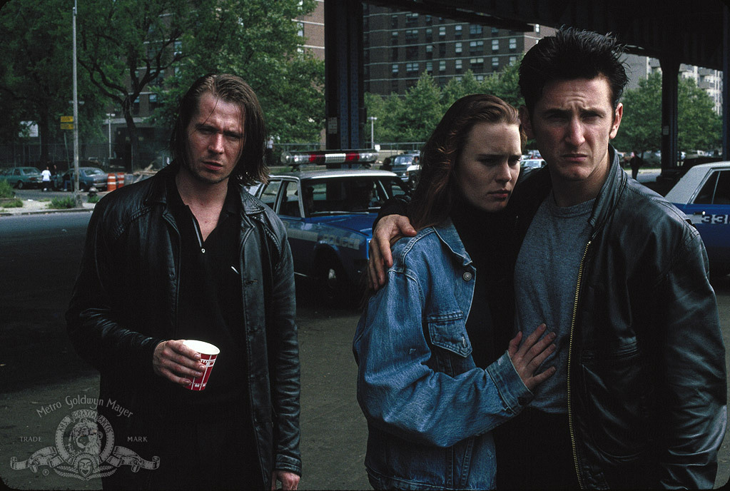 Still of Gary Oldman, Sean Penn and Robin Wright in State of Grace (1990)