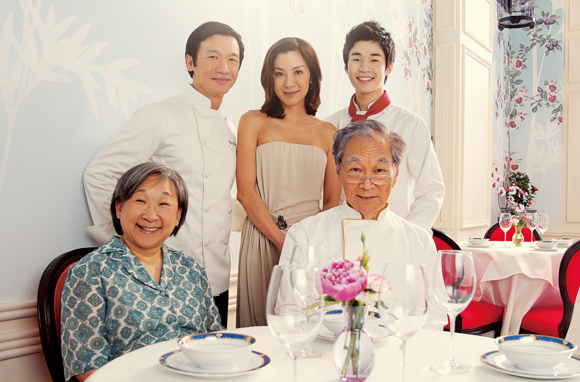 Still of Michelle Yeoh, Chin Han and Henry Lau in Final Recipe (2013)