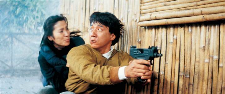 Still of Jackie Chan and Michelle Yeoh in Ging chat goo si 3: Chiu kup ging chat (1992)