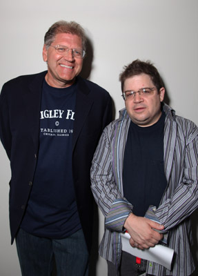 Robert Zemeckis and Patton Oswalt