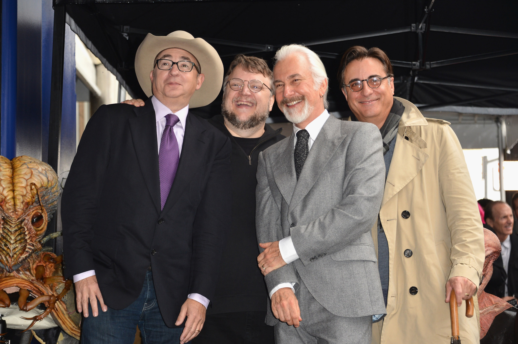 Andy Garcia, Rick Baker, Barry Sonnenfeld and Guillermo del Toro
