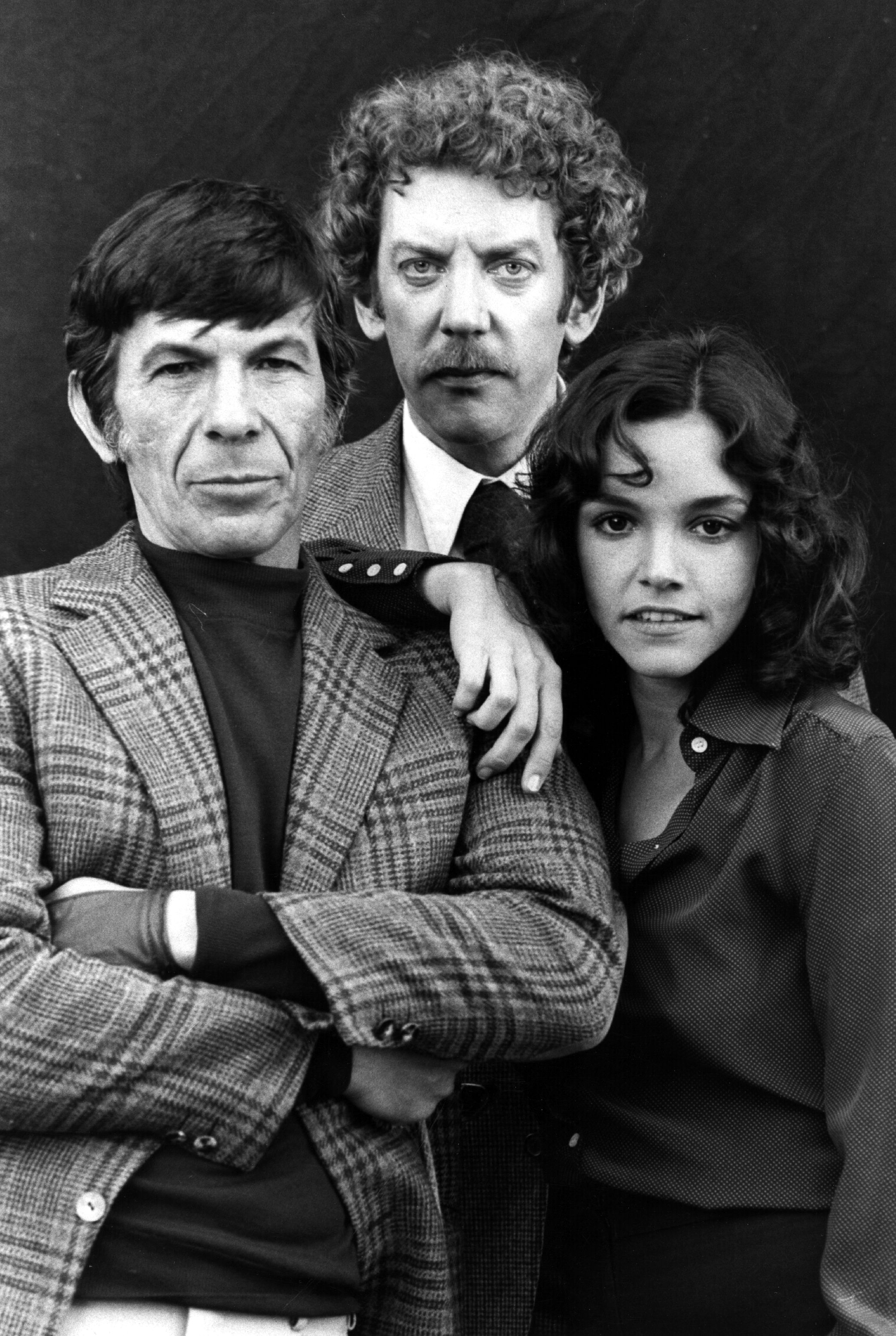 Still of Leonard Nimoy, Donald Sutherland, Brooke Adams and Don Siegel in Invasion of the Body Snatchers (1978)