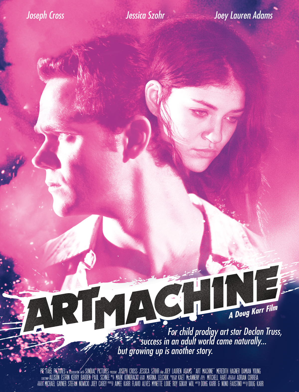 Joey Lauren Adams, Joseph Cross and Jessica Szohr in Art Machine (2012)