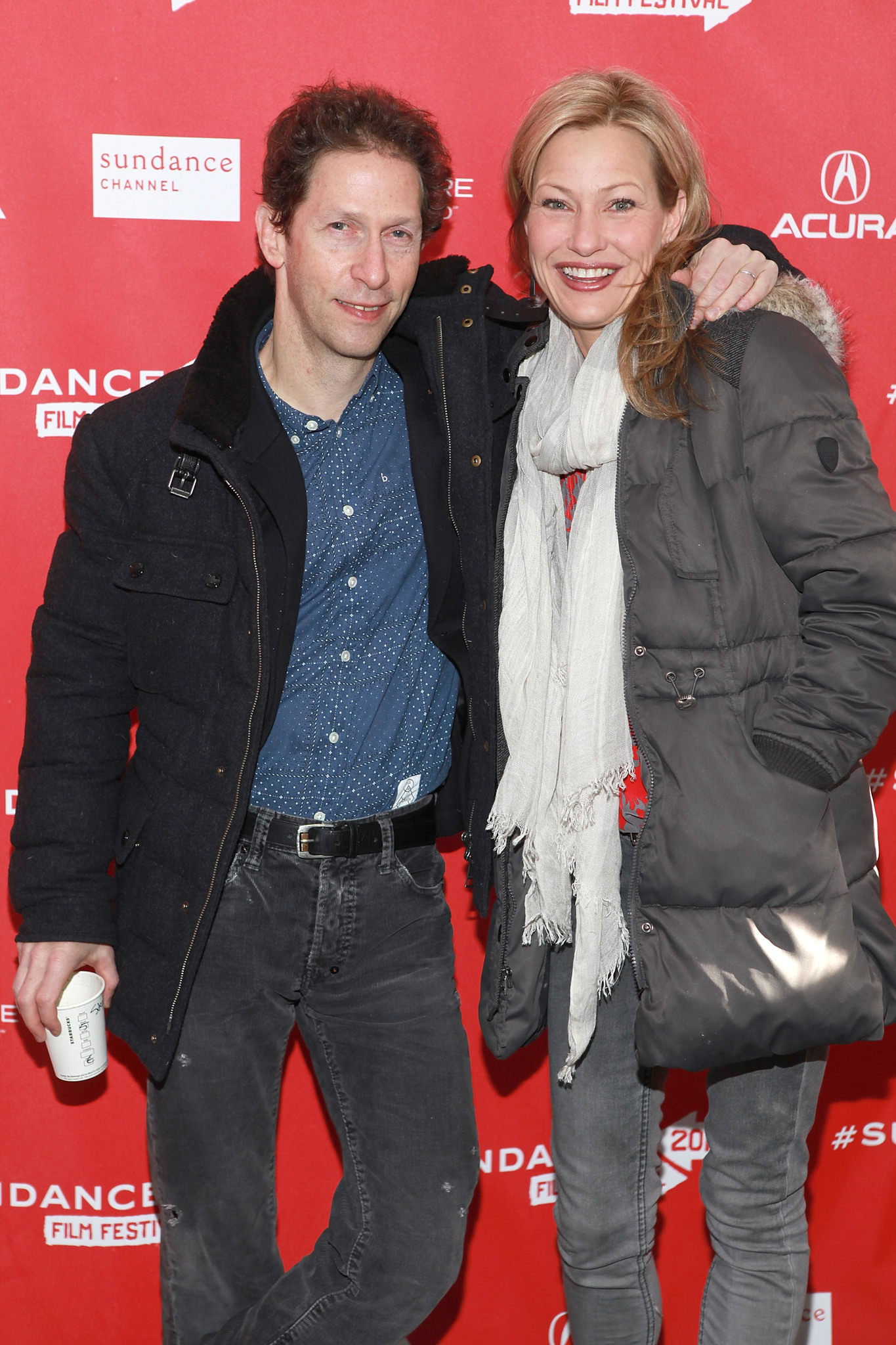 Joey Lauren Adams and Tim Blake Nelson at event of Blue Caprice (2013)