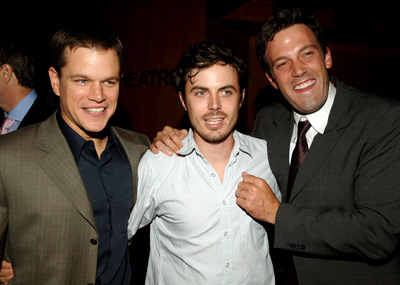 Ben Affleck, Matt Damon and Casey Affleck at event of The Brothers Grimm (2005)