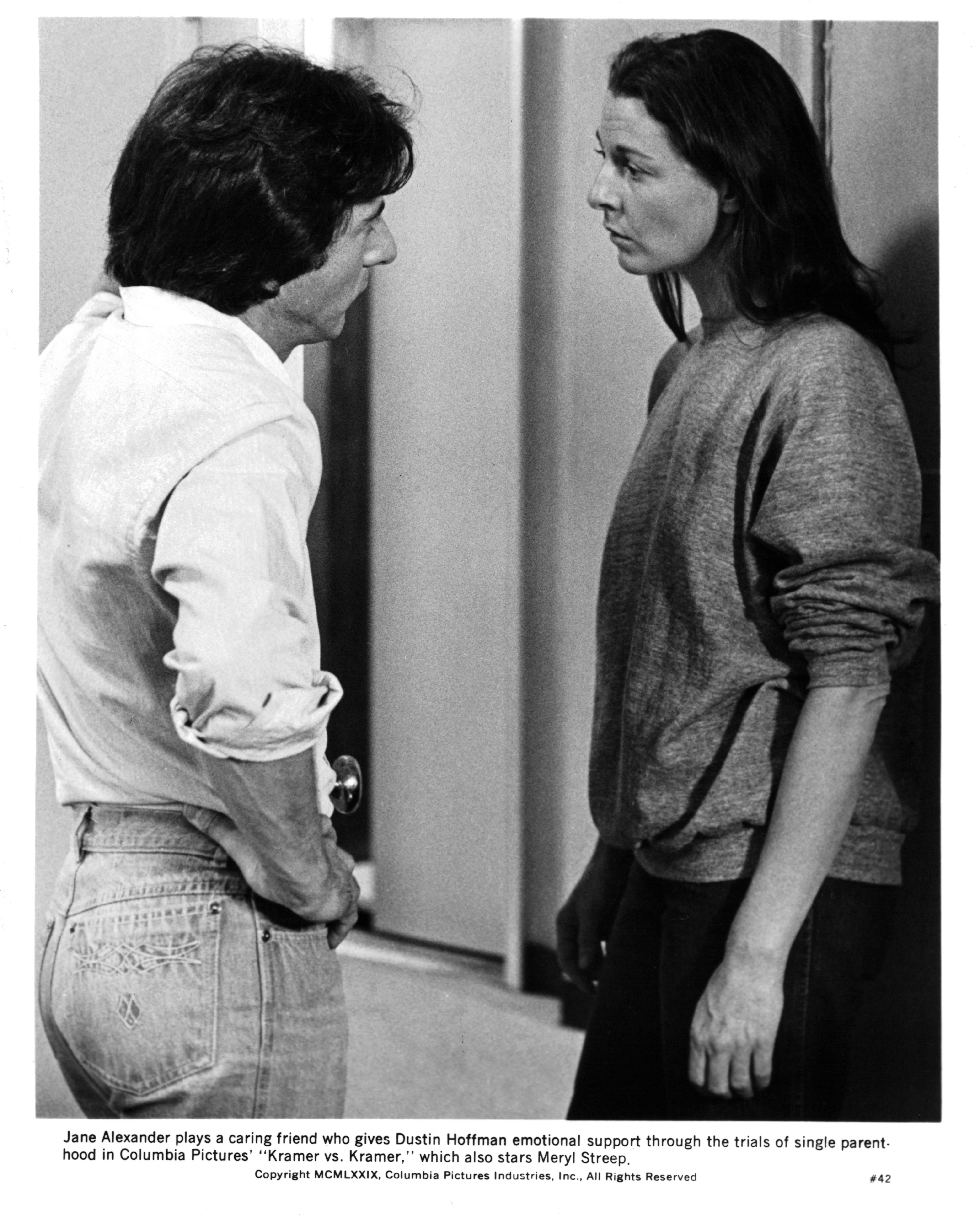Still of Dustin Hoffman and Jane Alexander in Kamer pries Krameri (1979)