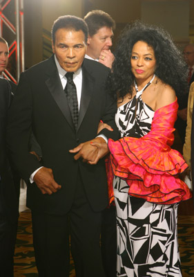 Muhammad Ali and Diana Ross