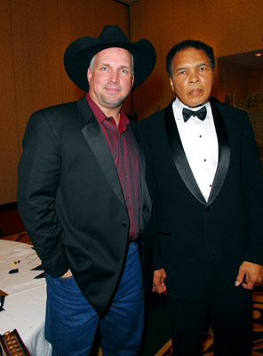 Muhammad Ali and Garth Brooks