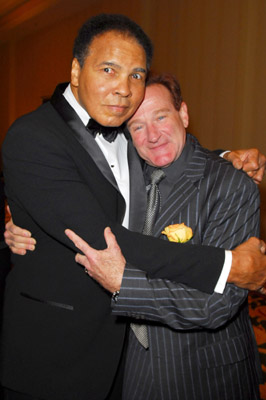 Robin Williams and Muhammad Ali