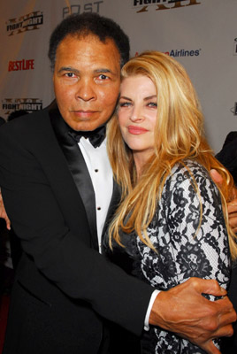 Kirstie Alley and Muhammad Ali