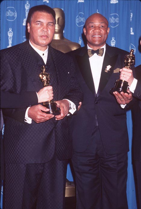Muhammad Ali and George Foreman at event of The 69th Annual Academy Awards (1997)