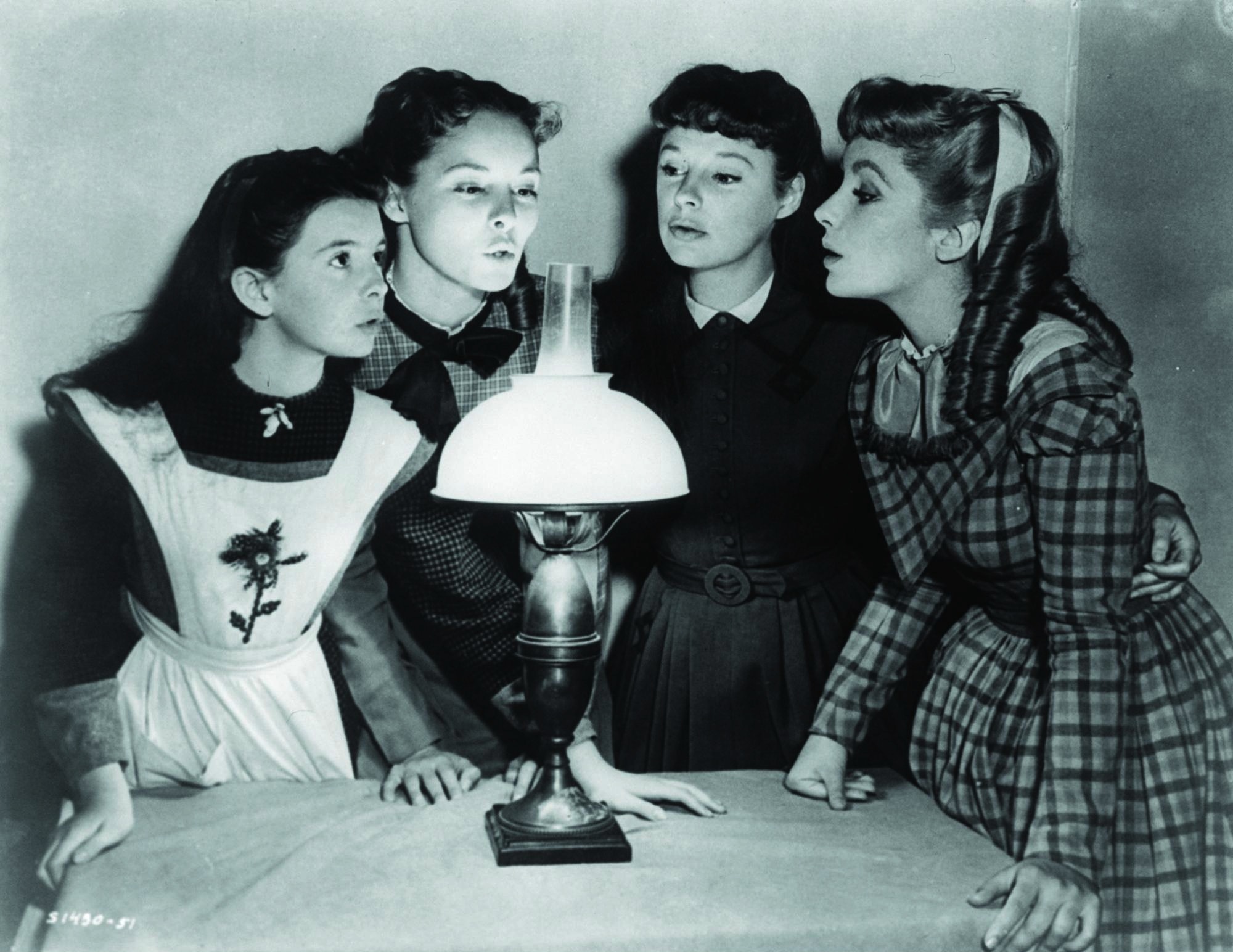 Still of Elizabeth Taylor, June Allyson, Janet Leigh and Margaret O'Brien in Little Women (1949)
