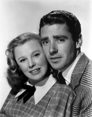 June Allyson and Peter Lawford publicity still for 