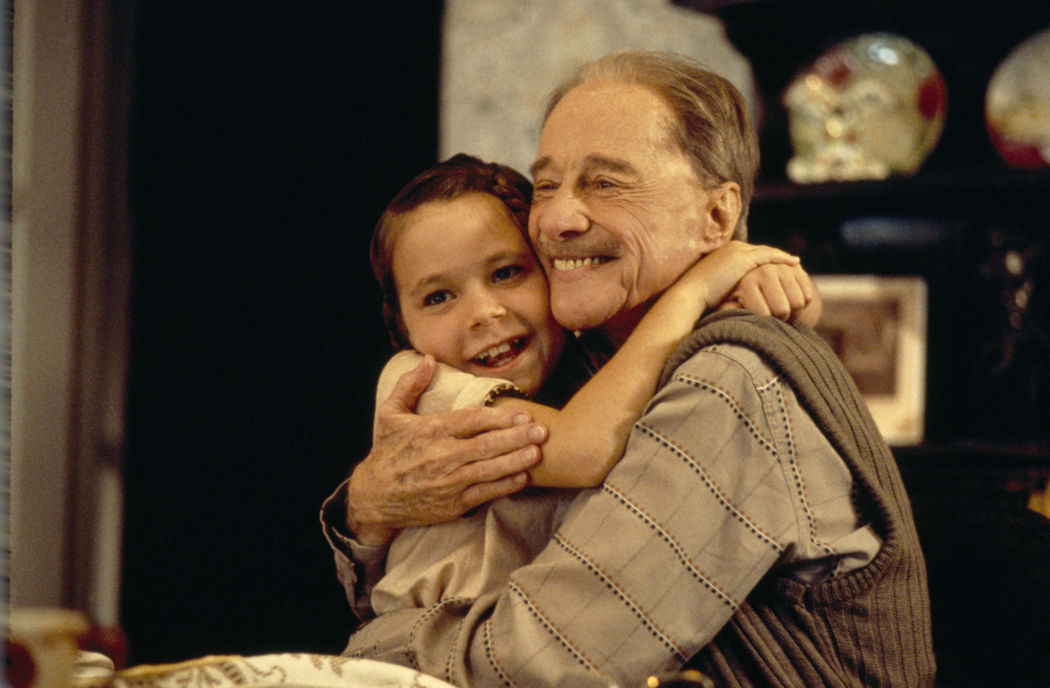 Still of Don Ameche and Tina Majorino in Corrina, Corrina (1994)