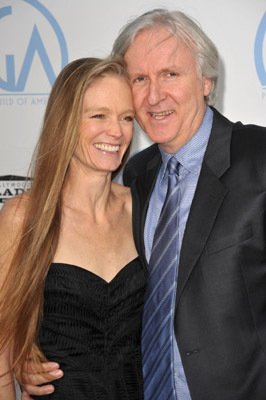 James Cameron and Suzy Amis