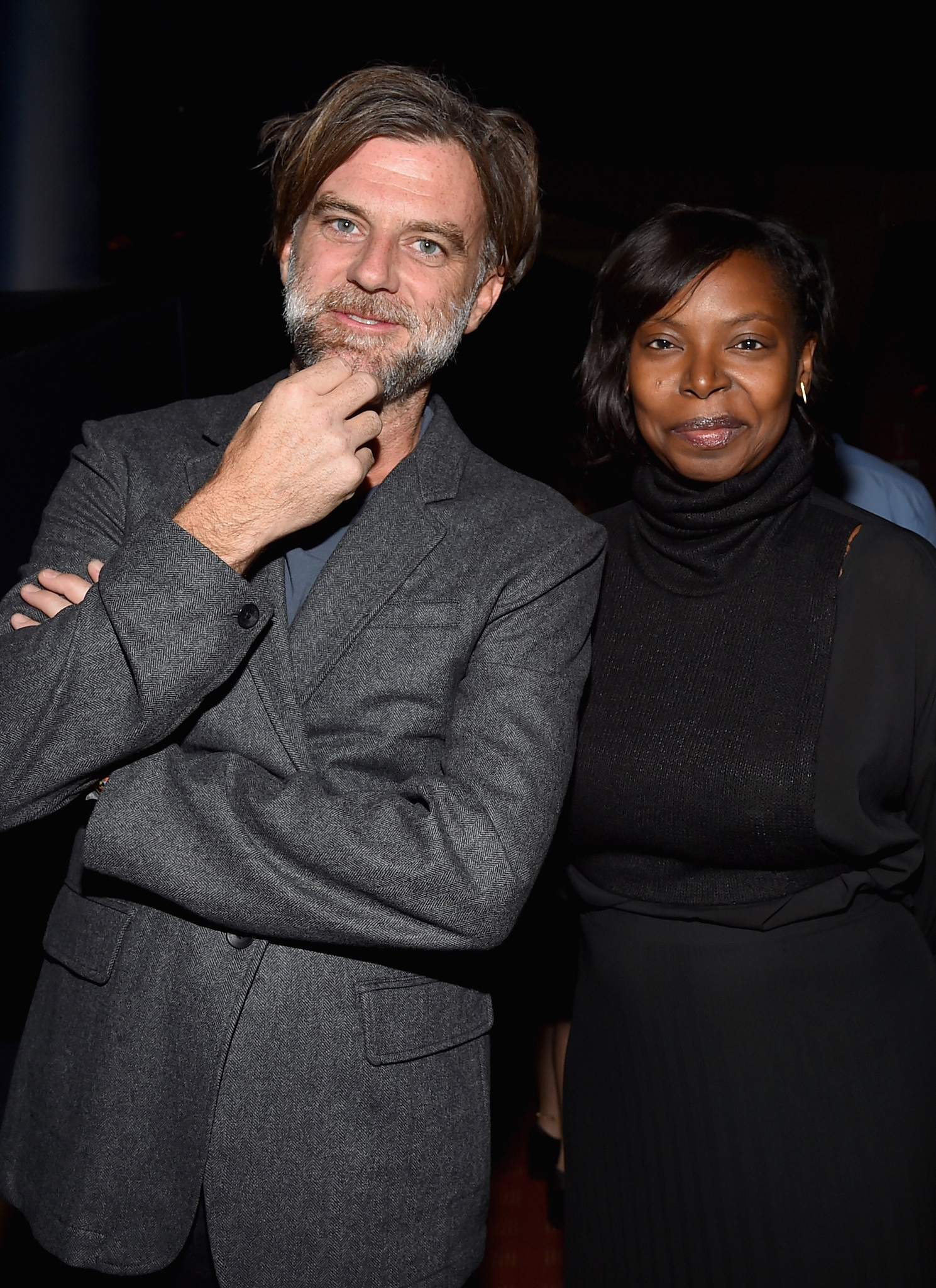 Paul Thomas Anderson and Jacqueline Lyanga at event of Zmogiska silpnybe (2014)