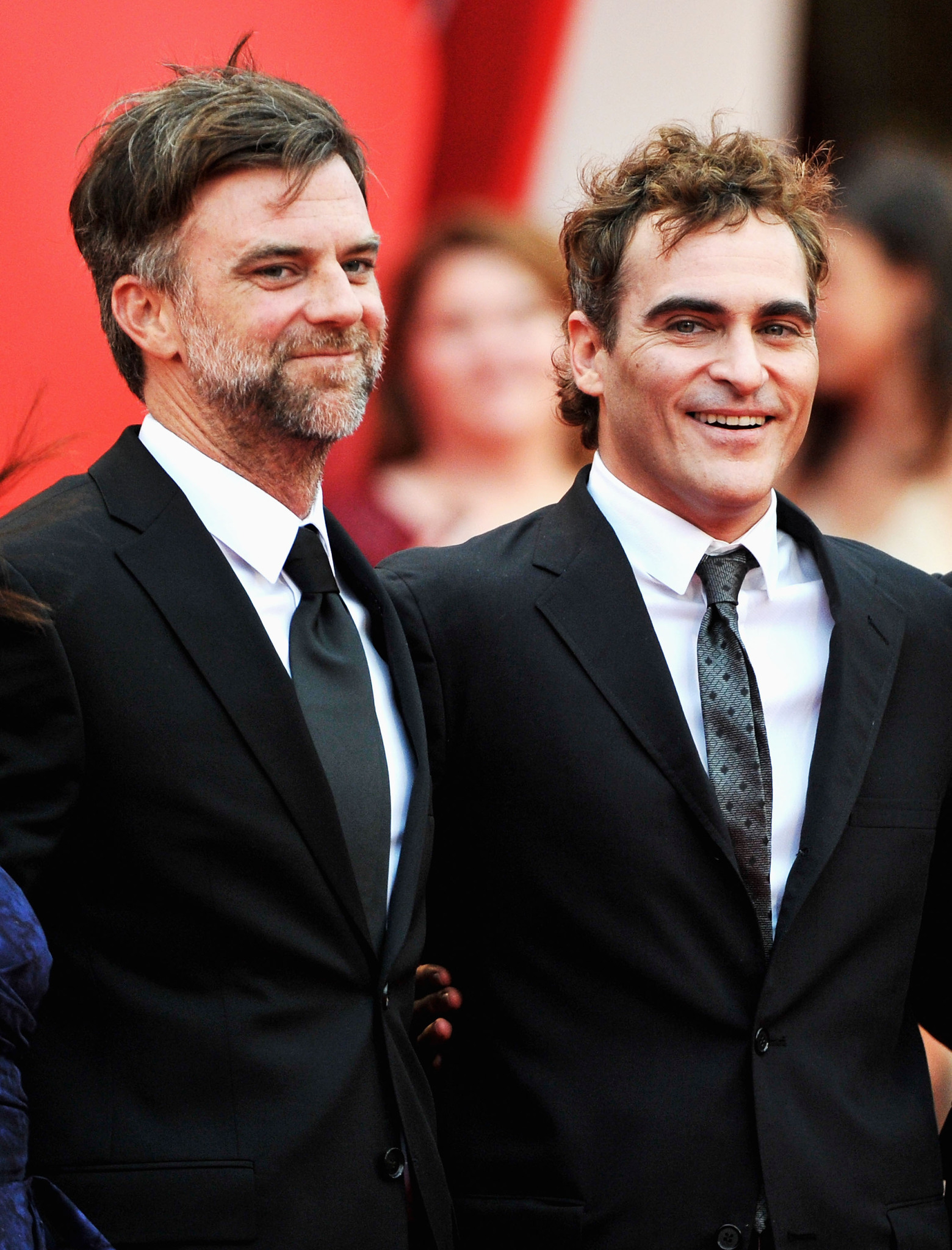 Paul Thomas Anderson and Joaquin Phoenix at event of The Master (2012)