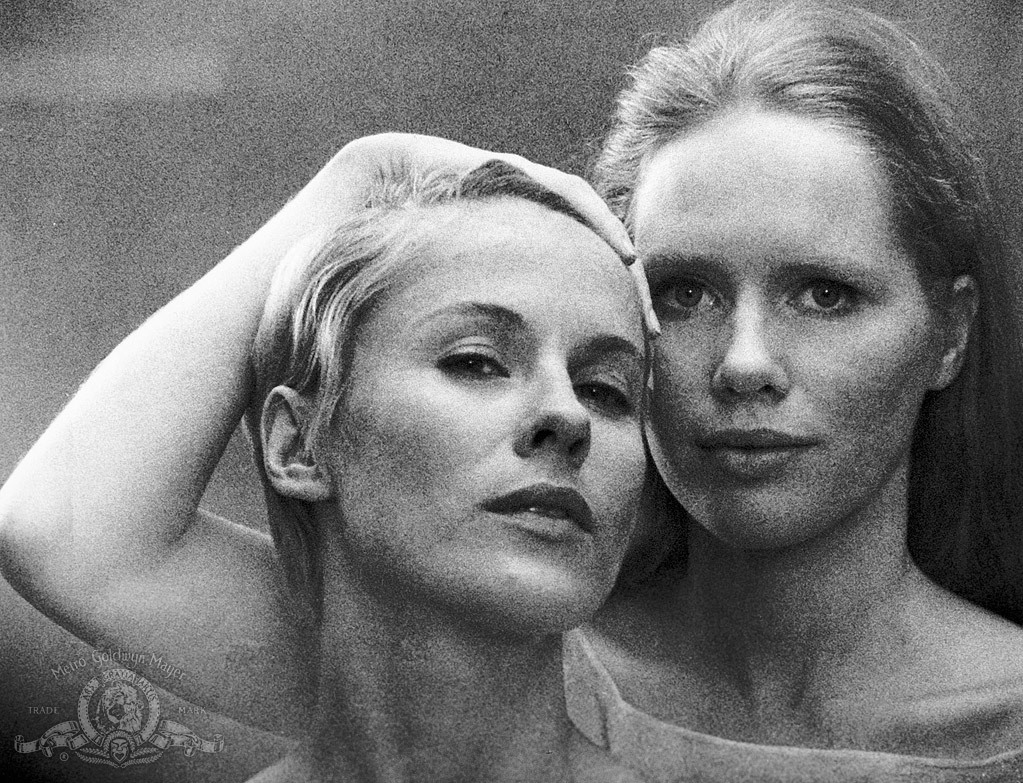 Still of Bibi Andersson and Liv Ullmann in Persona (1966)