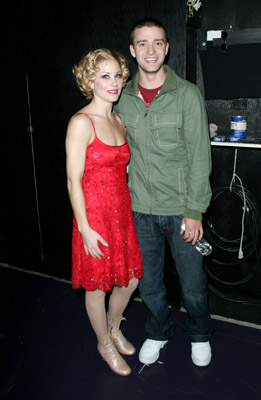 Christina Applegate and Justin Timberlake
